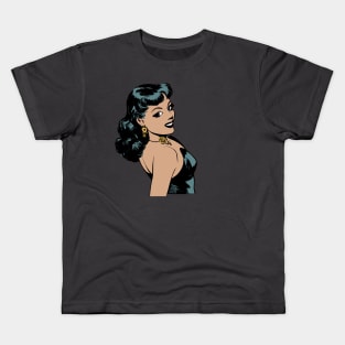 Comic Girl Kids T-Shirt